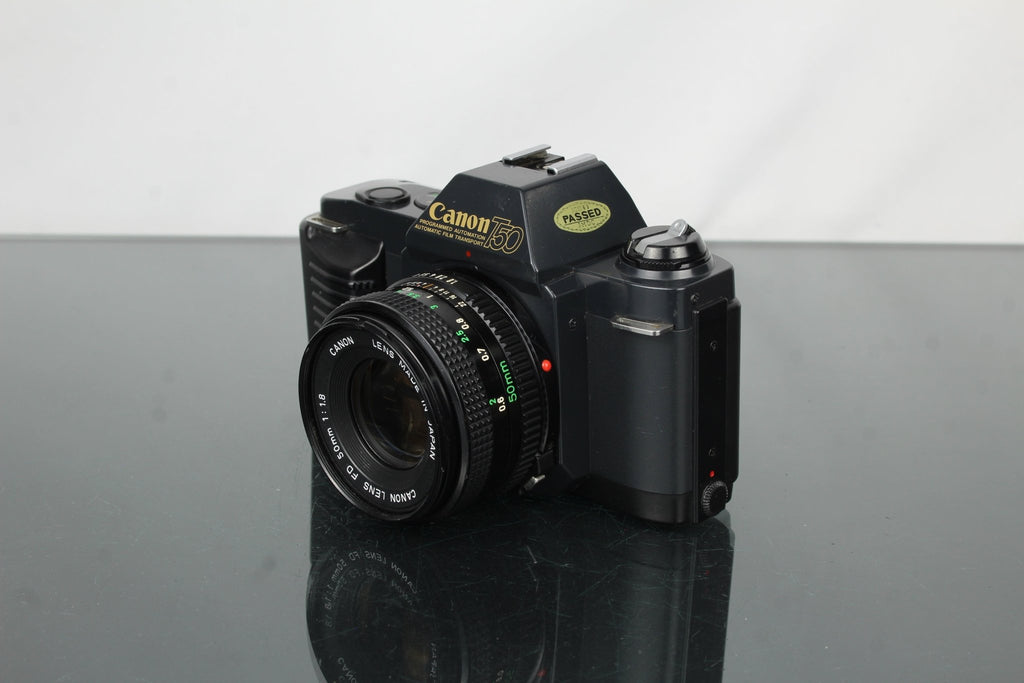 Canon T50 + 50mm 1.8 Canon FD lens - Dutch|Thrift
