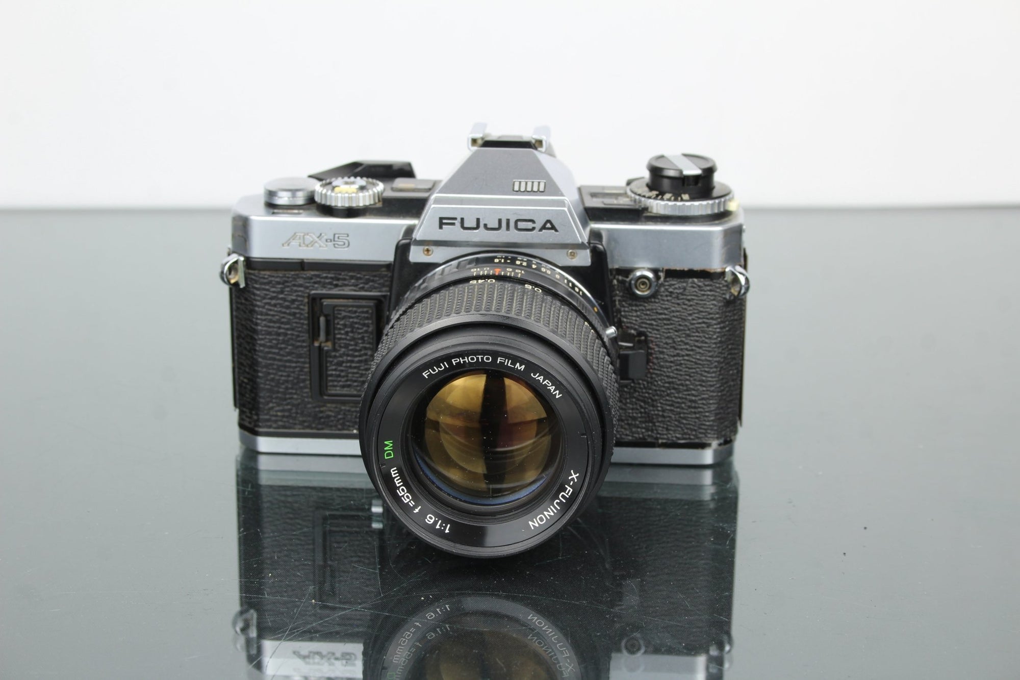 Fujica AX - 5 + X Fujinon 1.6 55mm DM Lens - Dutch|Thrift