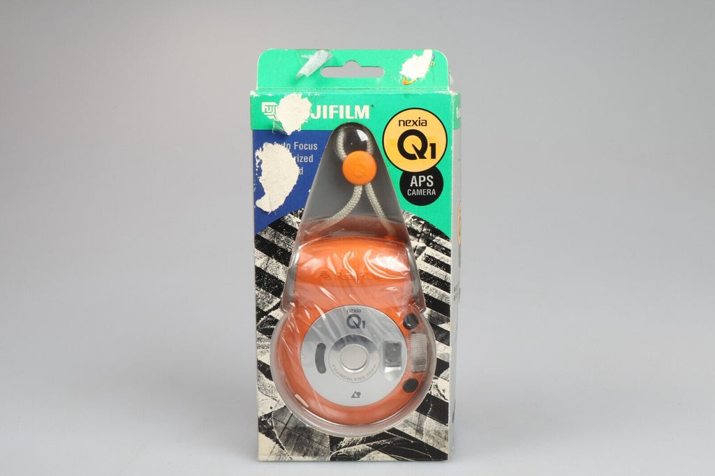 FujiFilm Nexia Q1 | APS Film Camera | Orange - Dutch|Thrift